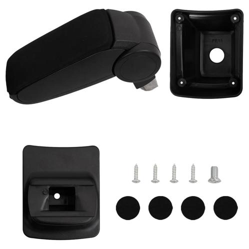 vidaXL Armsteun 13x33x(31-48) cm ABS zwart, Auto-onderdelen, Interieur en Bekleding, Nieuw, Verzenden