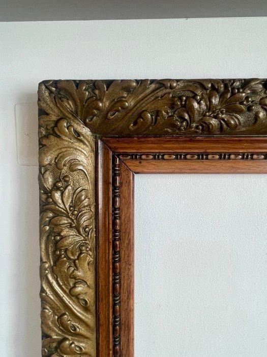 Lijst - Grote, belangrijke maat in goud en gips., Antiek en Kunst, Antiek | Overige Antiek
