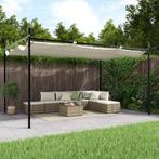 vidaXL Pergola met uitschuifbaar dak 395x292x230, Tuin en Terras, Verzenden, Nieuw