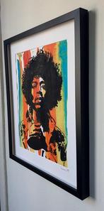 Liesens - Jimi Hendrix Schilderij op papier