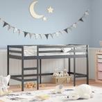 vidaXL Kinderhoogslaper met ladder 90x200 cm massief, Verzenden, Nieuw