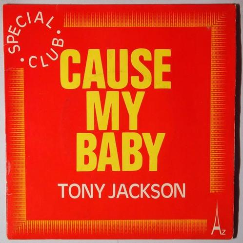 Tony Jackson - Cause my baby - Single, CD & DVD, Vinyles Singles, Single, Pop