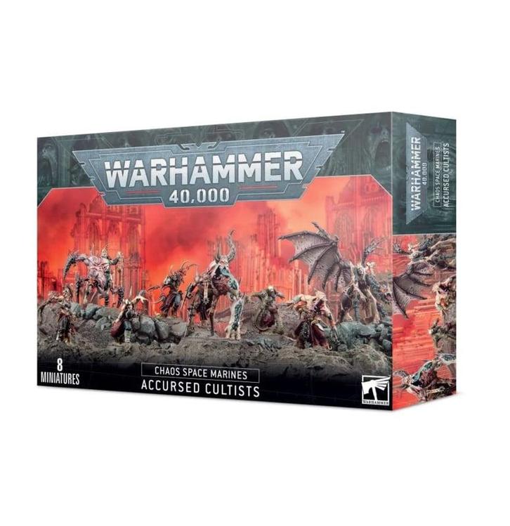 Chaos Space Marines Accursed Cultists (Warhammer nieuw), Hobby en Vrije tijd, Wargaming, Ophalen of Verzenden