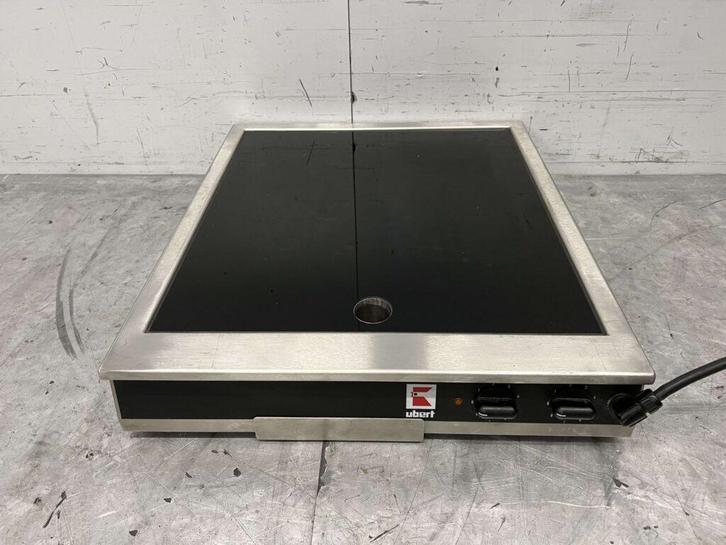 RVS Ubert Keramische Dubbele Grillplaat Bakplaat Kookplaat, Zakelijke goederen, Horeca | Keukenapparatuur, Ophalen of Verzenden