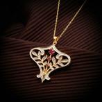 Zonder minimumprijs - Halsketting Zilver Diamant, Nieuw