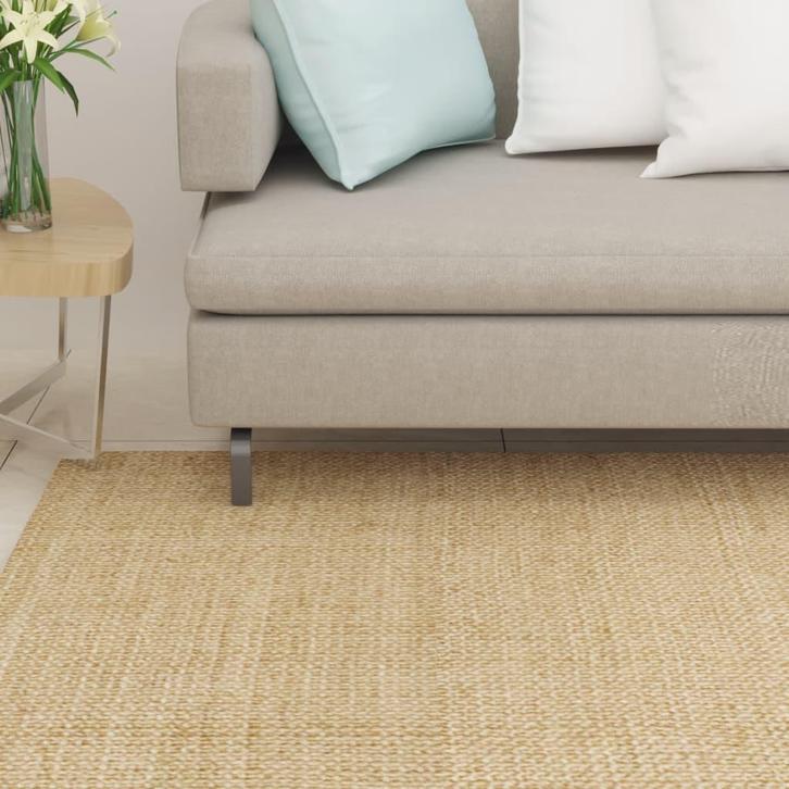 vidaXL Vloerkleed 100x150 cm natuurlijk sisal, Huis en Inrichting, Stoffering | Tapijten en Vloerkleden, Nieuw, Verzenden