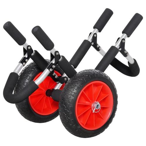 TRUUSK Surftrolley Surfplank Transporttrolley Opvouwbaar Gev, Watersport en Boten, Overige Watersport en Boten, Verzenden