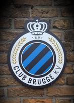 Club Brugge : Ophangbaar logo van Dibond Aluminium, Verzenden, Clubaccessoires