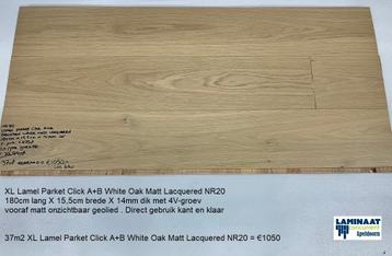 GOEDKOOP LAMEL PARKET VLOEREN 45 X Kleur 14mm v.a €21,95m2 beschikbaar voor biedingen