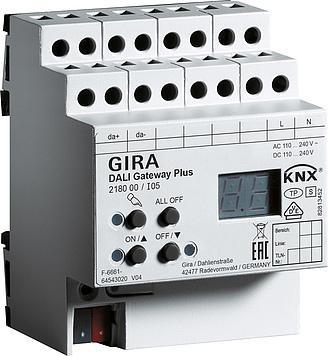 Gira Variateur pour rail DIN KNX - 218000, Verzenden