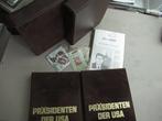 États-Unis - Album Davo USA II, livres avec des présidents, Postzegels en Munten, Gestempeld