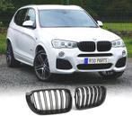 DOUBLE CALANDRE BMW X3 F25 X4 F26 LOOK M NOIR BRILLANT, Verzenden