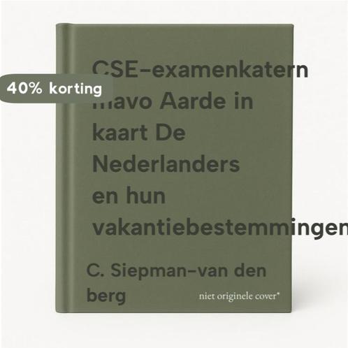 CSE-examenkatern mavo Aarde in kaart De Nederlanders en hun, Boeken, Schoolboeken, Gelezen, Verzenden