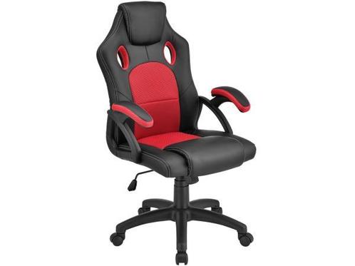 Veiling - Racing Bureaustoel / Gamestoel Montreal - Rood, Huis en Inrichting, Bureaustoelen