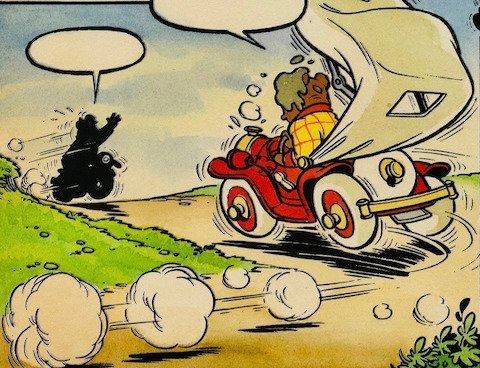 Marten Toonder Studios - 1 kleurenpagina - Tom Poes & Heer, Boeken, Stripverhalen