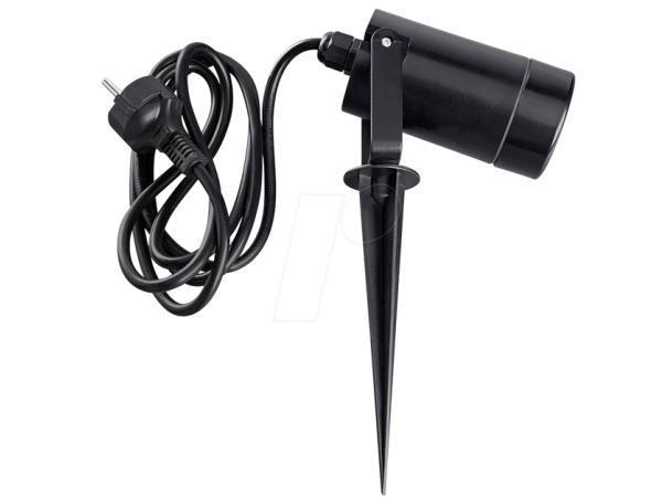 Veiling - Ground Spike Spotlight, Burano, 1x GU10, zwart, Tuin en Terras, Buitenverlichting