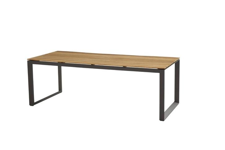 Taste by 4 Seasons Heritage tafel met teak blad 220 x 95 cm, Jardin & Terrasse, Ensembles de jardin