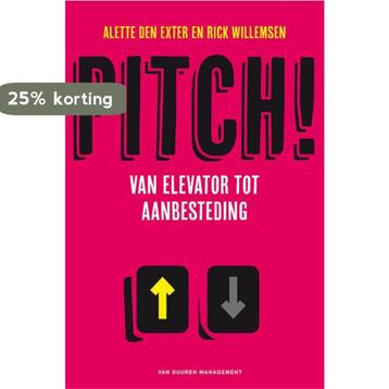 Pitch - Van elevator tot aanbesteding 9789089652423, Verzenden, Alette den Exter