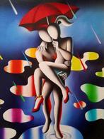 Mark Kostabi (1960) - PASSION IN THE RAIN