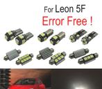 Kit Ampoule Led Intérieur Pour Seat Leon Mk3 5F 5F1 5F5 5F8, Auto-onderdelen, Verzenden, Nieuw