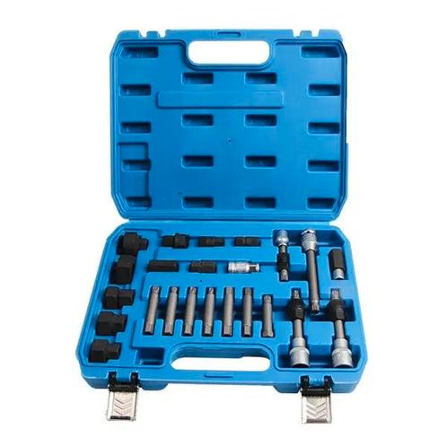 VT01404 Dynamo/Vrijlooppoelie Set 22-Delig, Auto diversen, Autogereedschap, Verzenden