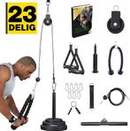 2dekans | Zoluko Home Fitness Kabelsysteem 23-delige set -, Sport en Fitness, Ophalen of Verzenden, Nieuw