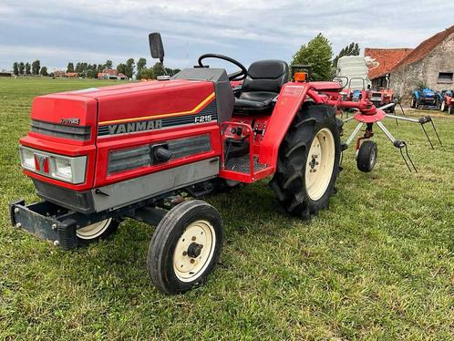 Yanmar F215 Minitractor met hooischudder, Zakelijke goederen, Landbouw | Tractoren
