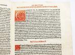 Cicerone - Epistolae - 1494, Antiquités & Art, Antiquités | Livres & Manuscrits