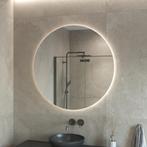 BWS Badkamerspiegel | Spark | Rond | met LED verlichting |, Ophalen of Verzenden, Bad