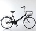 Vouwfiets 24 inch - zwart - zonder versnellingen, Fietsen en Brommers, Ophalen of Verzenden, Nieuw
