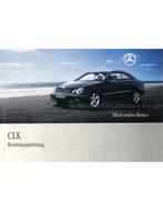 2008 MERCEDES BENZ CLK KLASSE INSTRUCTIEBOEKJE DUITS, Auto diversen, Handleidingen en Instructieboekjes