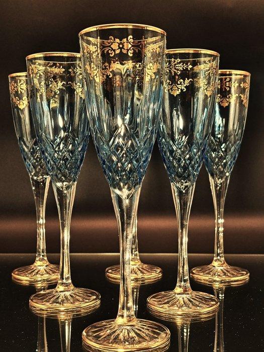 Artemisia - Drinkset (6) - I Merletti - Kristal, Antiek en Kunst, Antiek | Meubels | Tafels