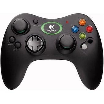 Logitech Wireless Controller Xbox Classic, Games en Spelcomputers, Spelcomputers | Xbox Original, Zo goed als nieuw, Ophalen of Verzenden