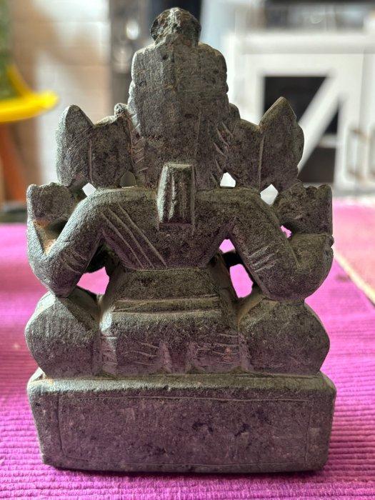 Beeld, Ghanesa roca volcánica - 14 cm - basalt, Antiek en Kunst, Kunst | Niet-Westerse kunst