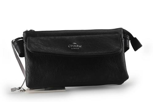 Charm London Schoudertassen in maat standaard Zwart | 5%, Handtassen en Accessoires, Tassen | Damestassen, Zwart, Zo goed als nieuw