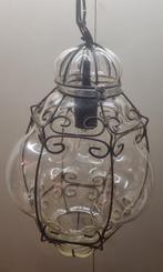 Plafondlamp - Glas, IJzer - Venetiaanse hanglamp
