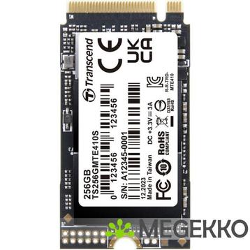 Transcend PCIe SSD 410S M.2 256 GB PCI Express 4.0 3D NAND, Verzenden