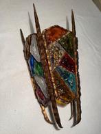 Marino Poccetti - Plafondlamp - Muranoglas, Smeedijzer,, Antiek en Kunst