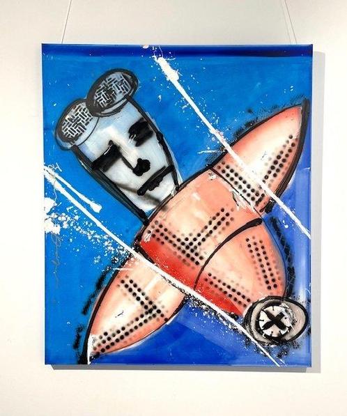 Espen Greger Hagen (1964–2008) - Kamikaze, Antiek en Kunst, Kunst | Schilderijen | Modern