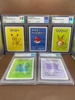 WOTC Pokémon - 5 Graded card - Bulbasaur / Ditto / Pikachu /, Hobby en Vrije tijd, Verzamelkaartspellen | Pokémon, Nieuw