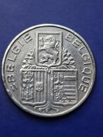 België. Leopold III. 5 Francs 1939 Type FL/FR, crown on