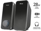Trust -  - Arys 2.0 Speakerset  - Zwart, Verzenden, Nieuw, 60 tot 120 watt, Overige merken