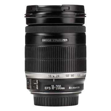 Canon EF-S 18-200mm f/3.5-5.6 IS met garantie