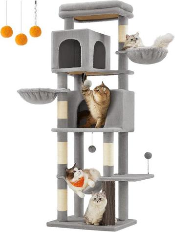 Krabpaal - kattenboom - 175 cm hoog - XL - meerdere niveaus beschikbaar voor biedingen