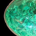 malachiet container - Hoogte: 4.5 cm - Breedte: 23.5 cm- 537, Collections