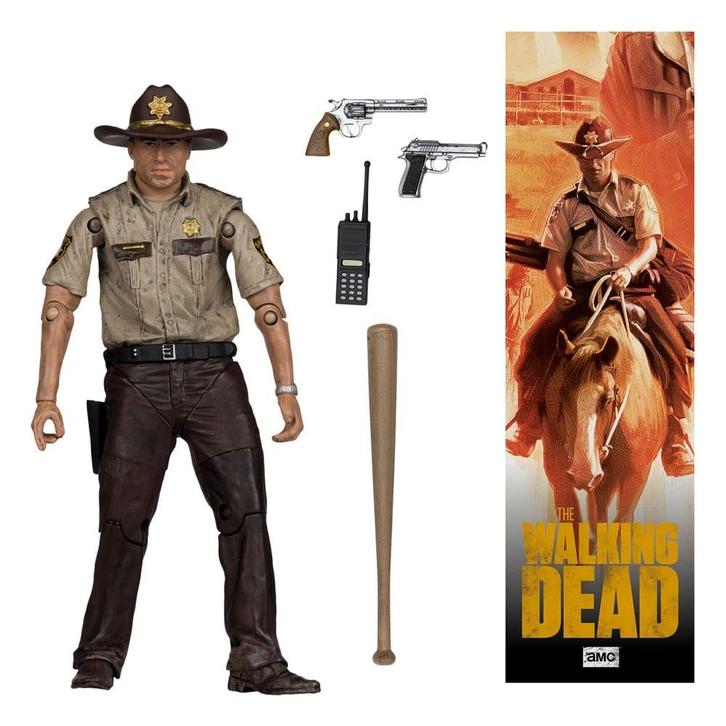 The Walking Dead Action Figure Rick Grimes (Season 1) 15 cm, Collections, Cinéma & Télévision, Enlèvement ou Envoi