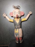 2 Poppen in de stijl van de Hopi-kachina - Hout - Eind 20e