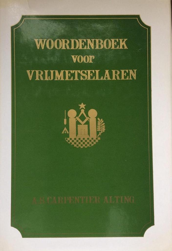 WOORDENBOEK VOOR VRIJMETSELAREN 9789063780531, Boeken, Esoterie en Spiritualiteit, Gelezen, Verzenden