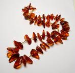 Barnsteen - Natuurlijke oranje Baltische barnsteen 52 cm -, Verzamelen, Mineralen en Fossielen