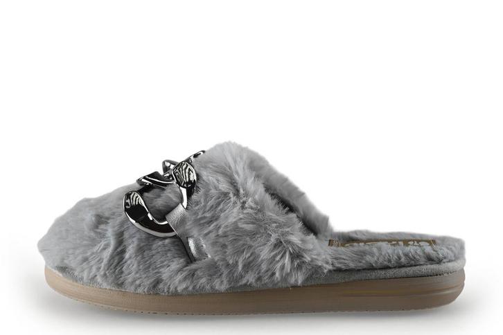 Inblu Pantoffels in maat 37 Grijs, Kleding | Dames, Schoenen, Grijs, Zo goed als nieuw, Pantoffels of Sloffen, Verzenden